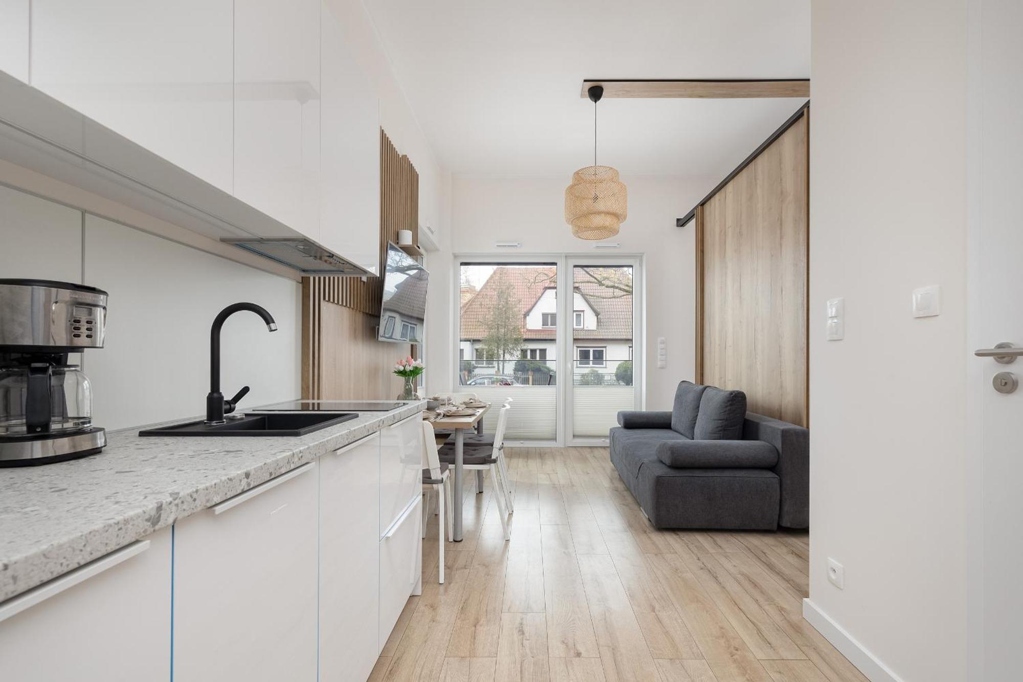 Modern Studio With Terrace And Parking In Swinoujscie By Noclegi Renters Eksteriør bilde