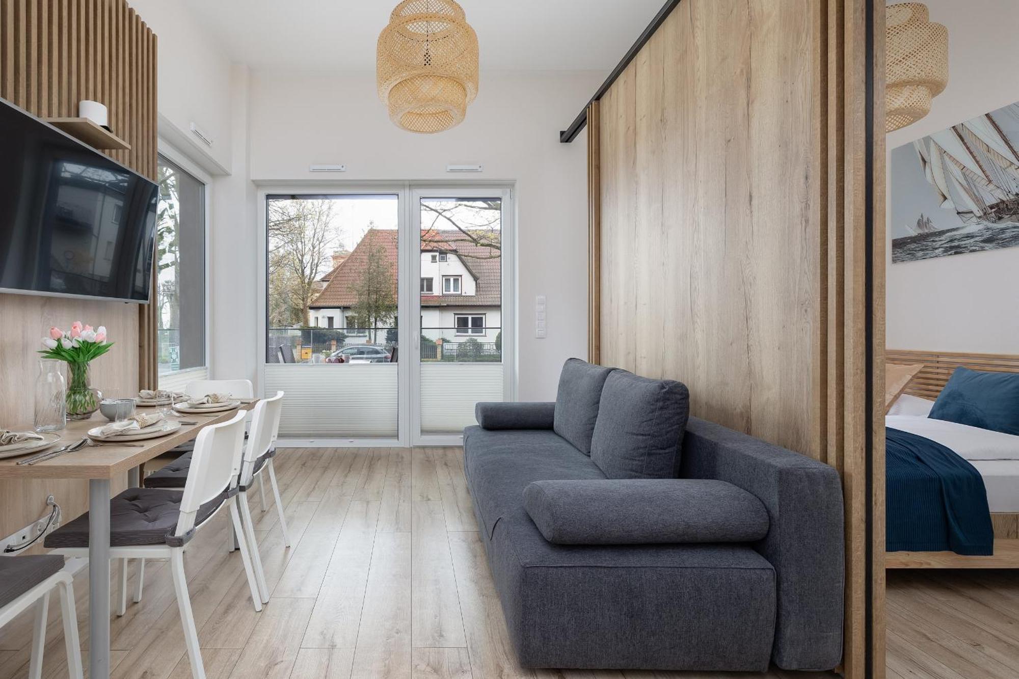 Modern Studio With Terrace And Parking In Swinoujscie By Noclegi Renters Eksteriør bilde